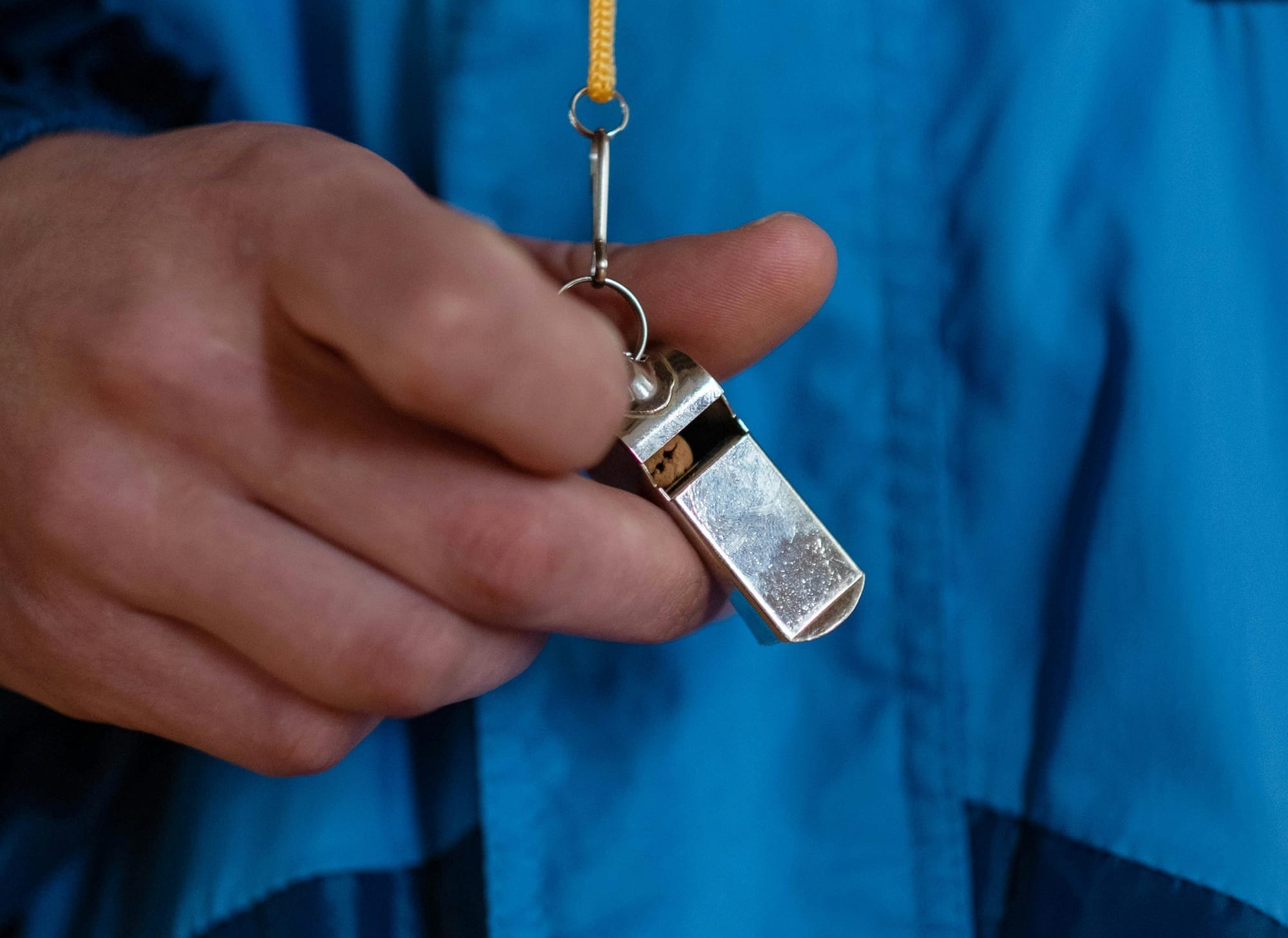 Silbato como regalo para entrenadores de fútbol