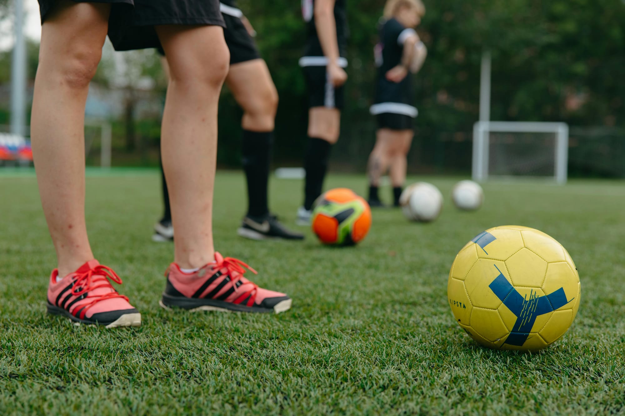 Jugadores practicando Walking Football